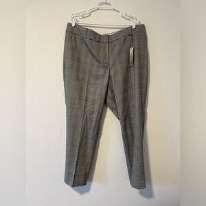 Plaid LOFT Pants, Size 18